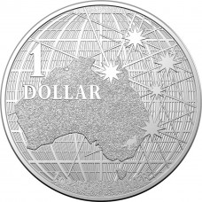 AUSTRALIA 2020 . ONE 1 DOLLAR . BENEATH THE SOUTHERN SKIES . BULLION COIN